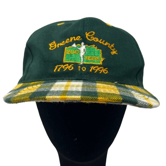 Greene County Pennsylvania 200 Year Anniversary Strapback Hat Cap Retro Vintage - Picture 1 of 10